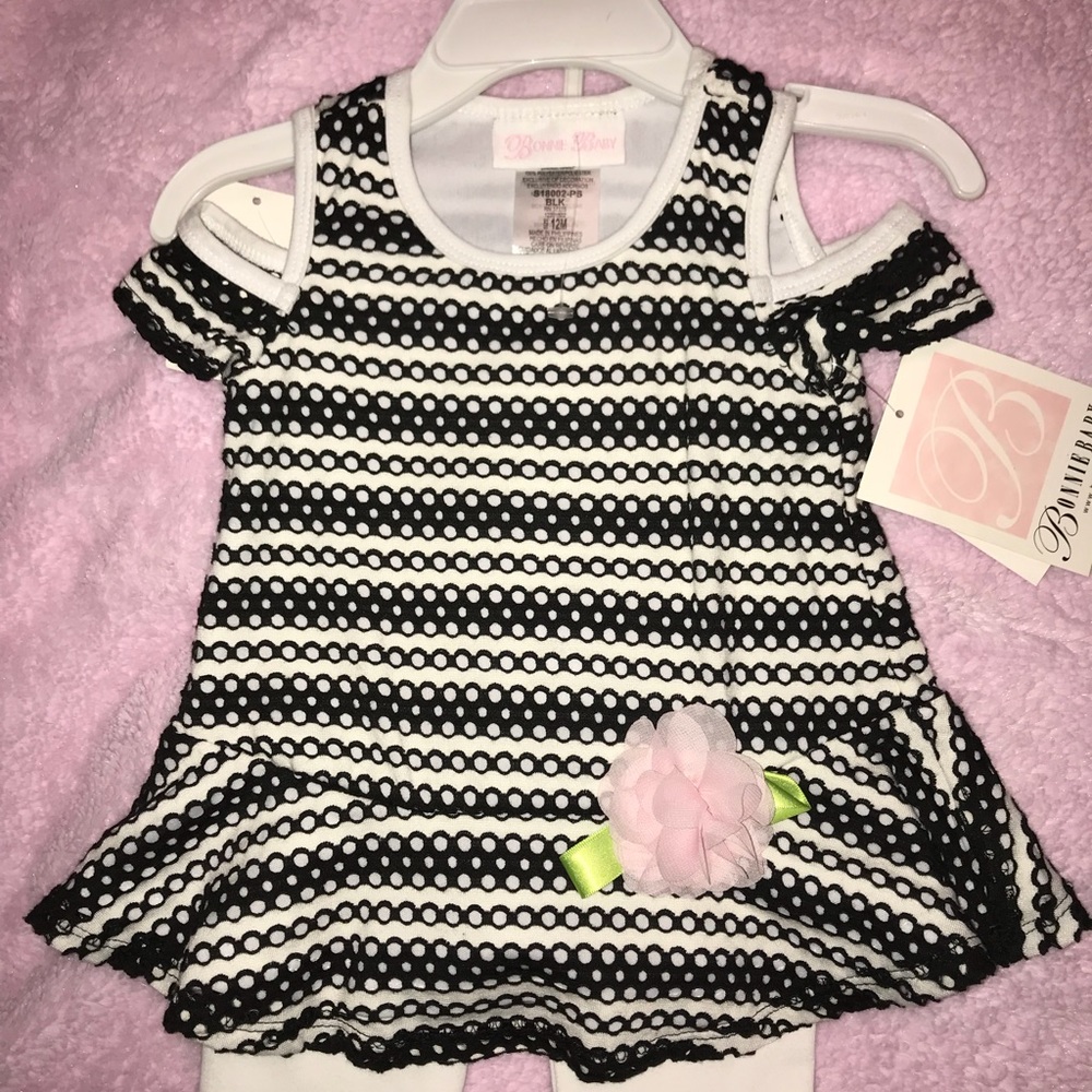 12 month dress and Capri pants